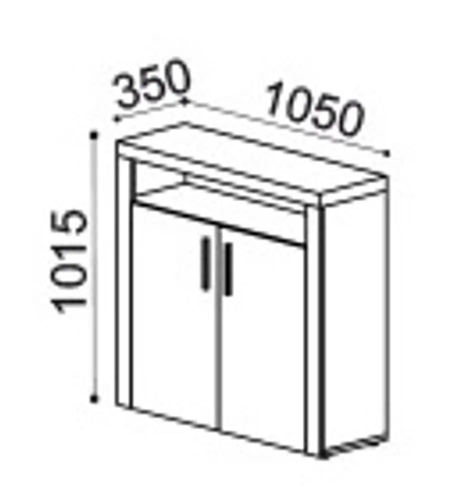 Móvel Hall Mónaco Cerejeira