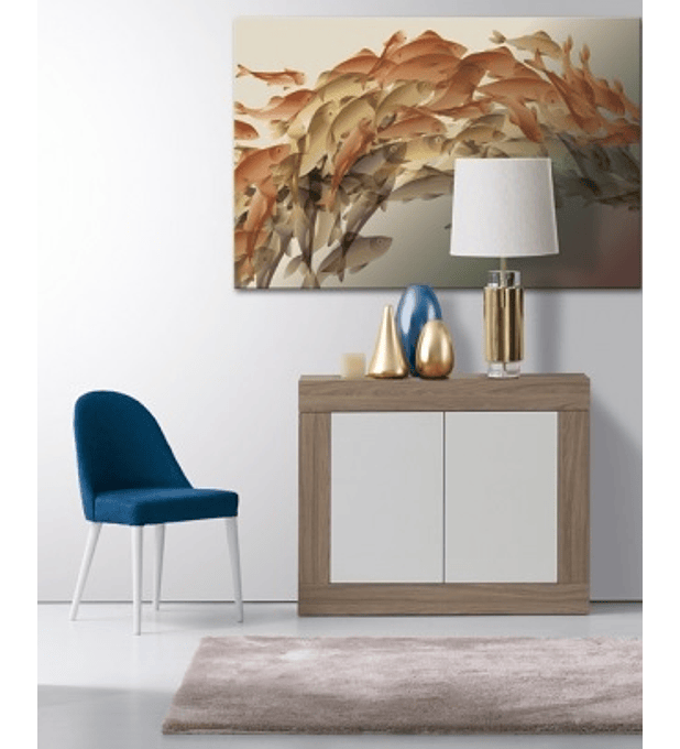 Sapateira Madrid Nogal Branco