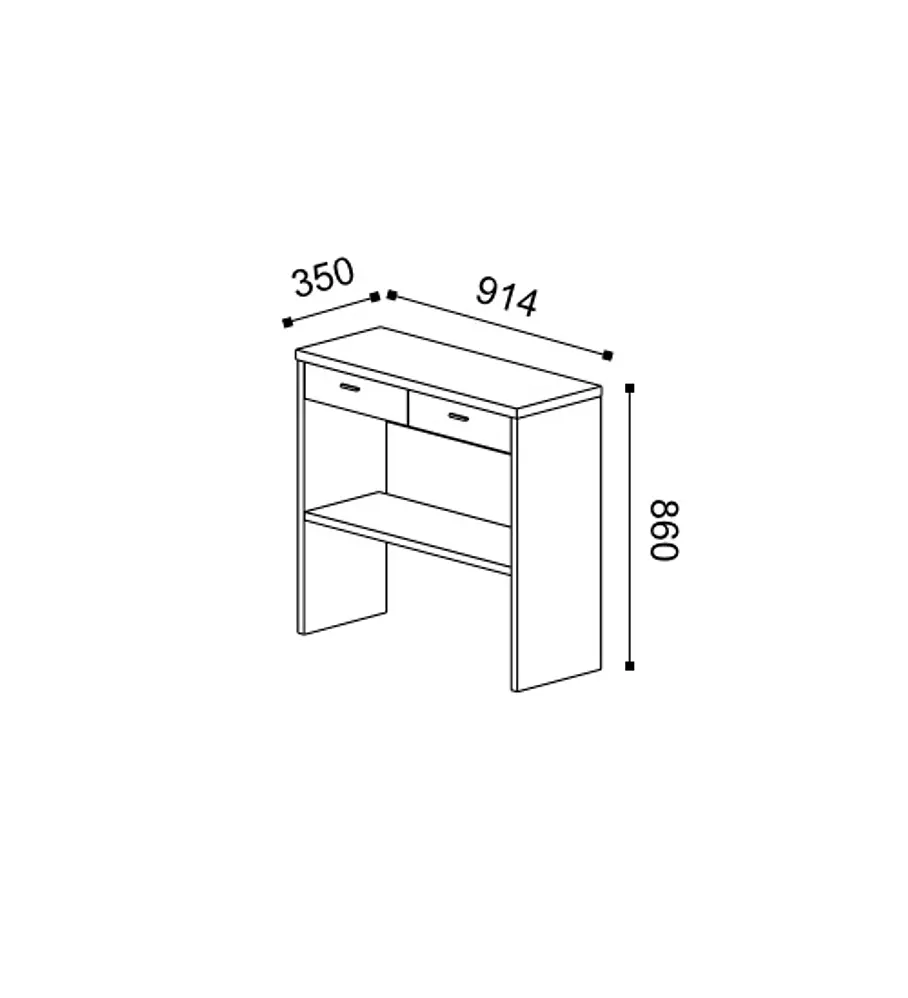 Móvel Hall Âncora Pinho Mel