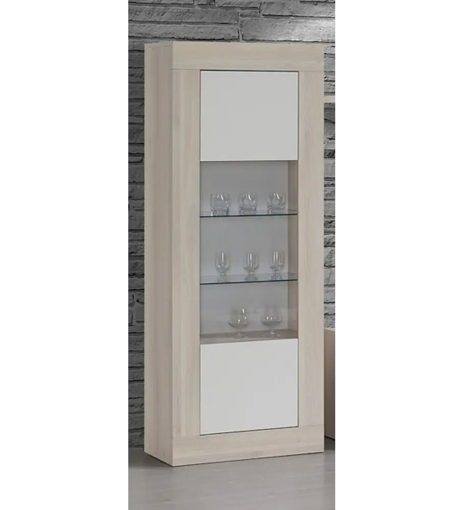 Cristaleira Madrid Carvalho Branco