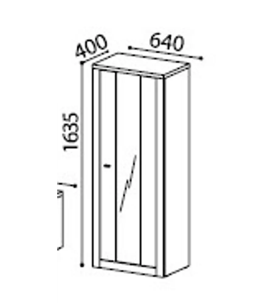 Cristaleira Bali Preto