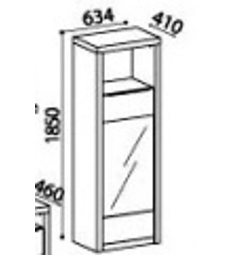 Cristaleira Baviera Branco