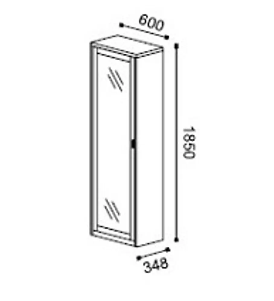 Cristaleira Âncora Pinho Mel