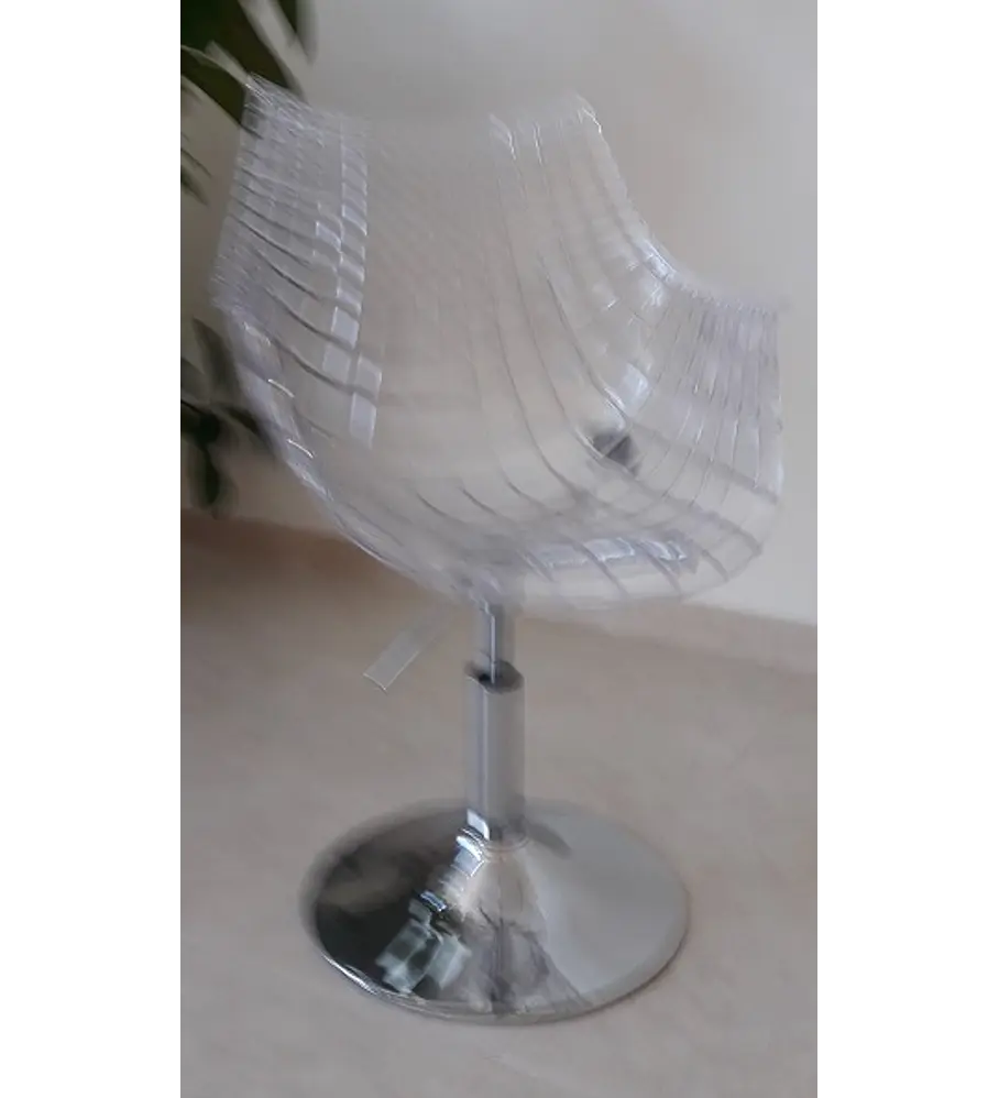 Cadeirão Base Cromada