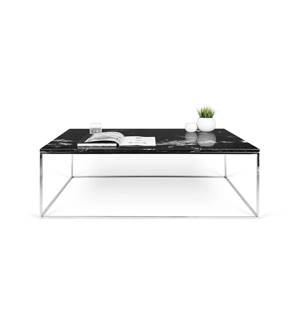 Gleam Mármore 120 Negro Marquina Cromado