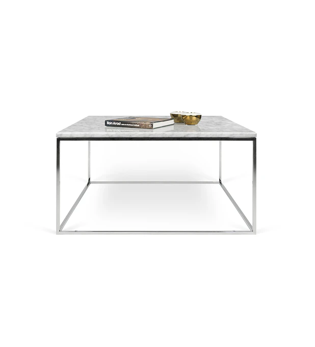 Gleam Mármore 75 Branco Carrara Cromado