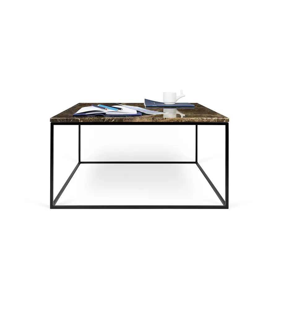 Gleam Mármore 75 Castanho Preto