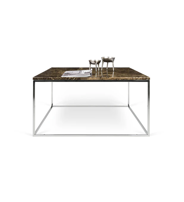 Gleam Mármore 75 Castanho Cromado