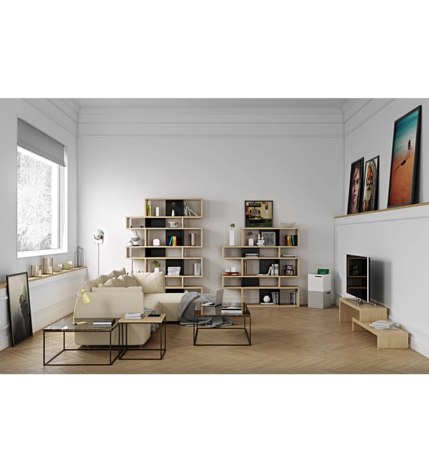 Gleam Mármore 75 Castanho Preto