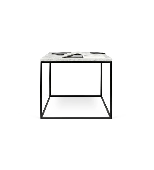 Gleam Mármore 50 Branco Carrara Pe Preto