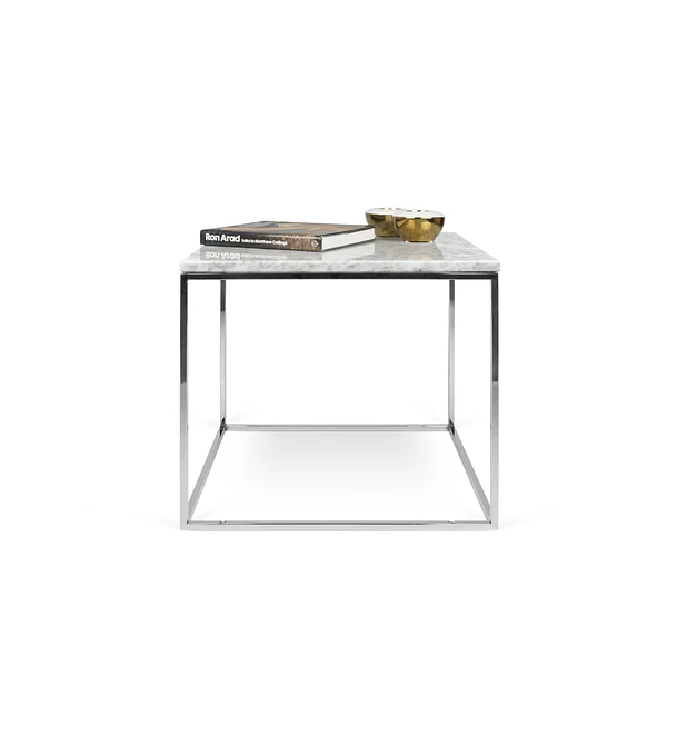 Gleam Mármore 50 Branco Carrara Cromado