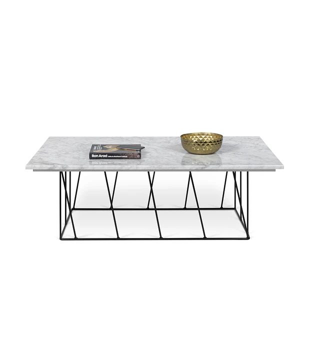 Helix Mármore 120 Branco Carrara Preto