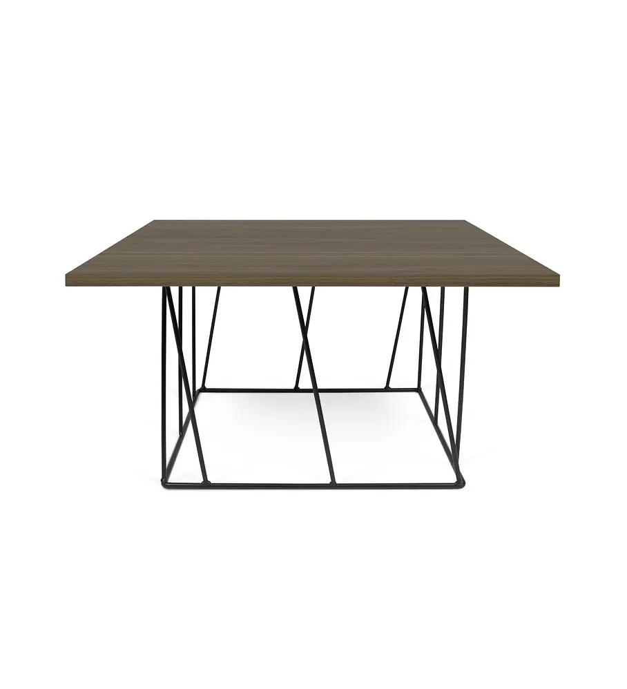 Helix 75 Nogueira Metal Preto