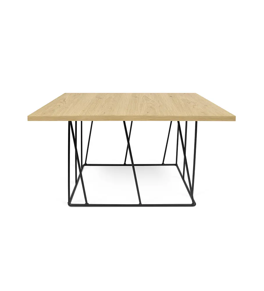 Helix 75 Carvalho Metal Preto