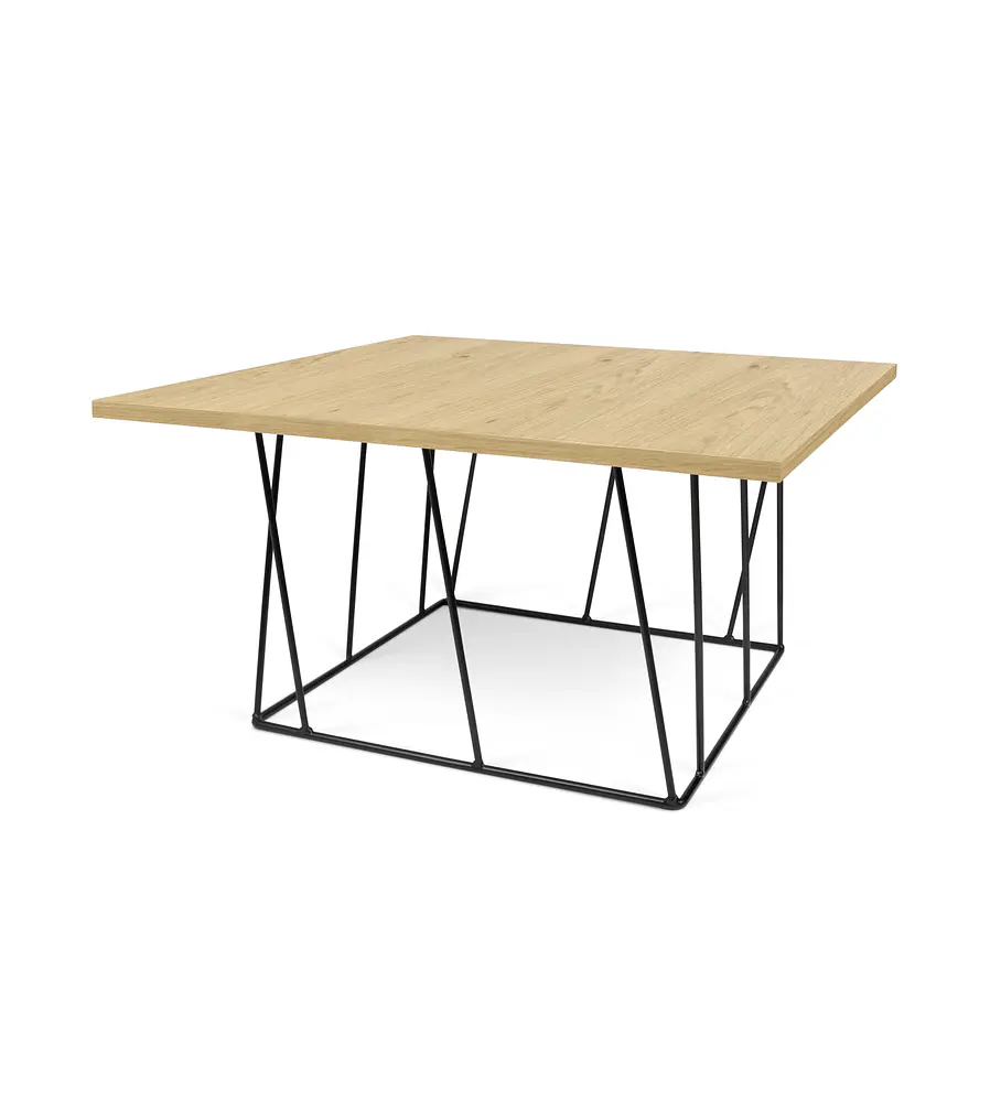 Helix 75 Carvalho Metal Preto