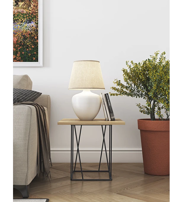 Helix 50 Carvalho Metal Preto