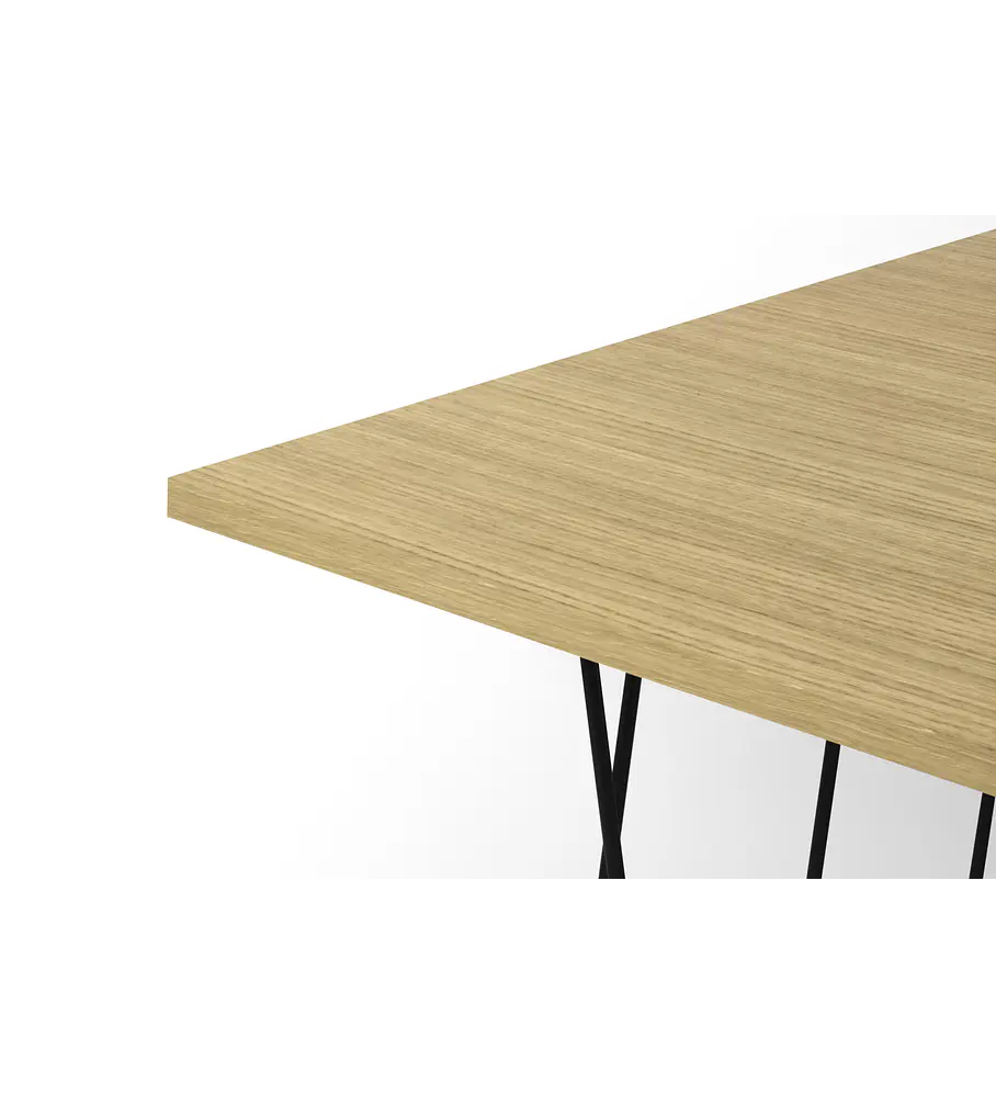 Helix 50 Carvalho Metal Preto