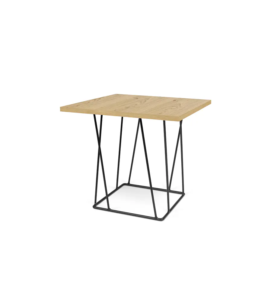 Helix 50 Carvalho Metal Preto