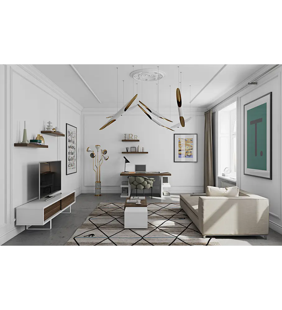 Jazz Nogueira Branco Puro