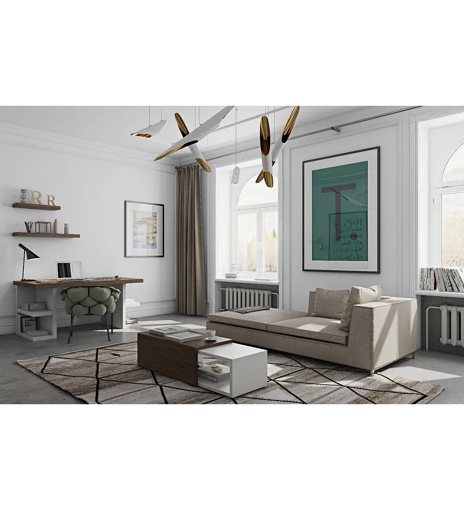 Jazz Nogueira Branco Puro