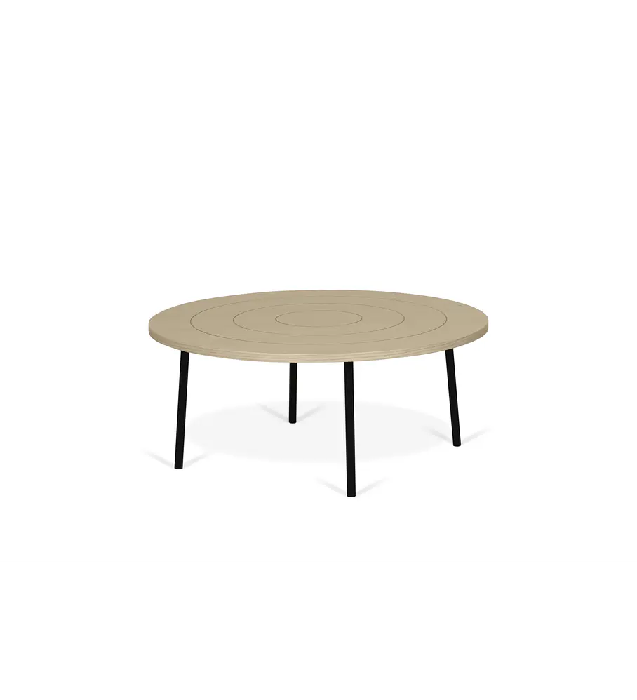 Ply 80 Carvalho Claro Preto