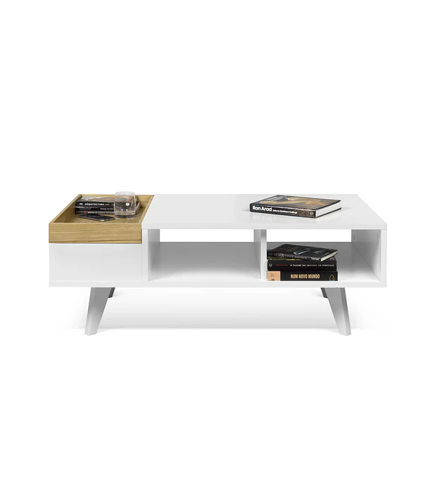 Plato Branco Puro Carvalho