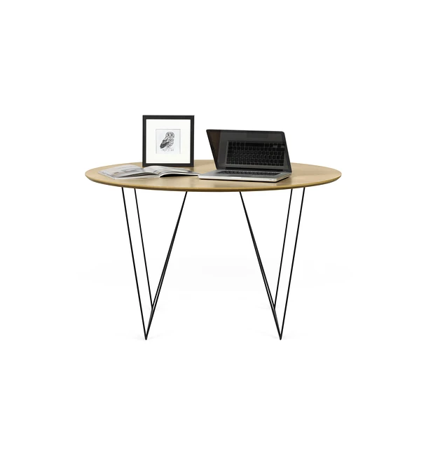 Row 120 Carvalho Metal Preto