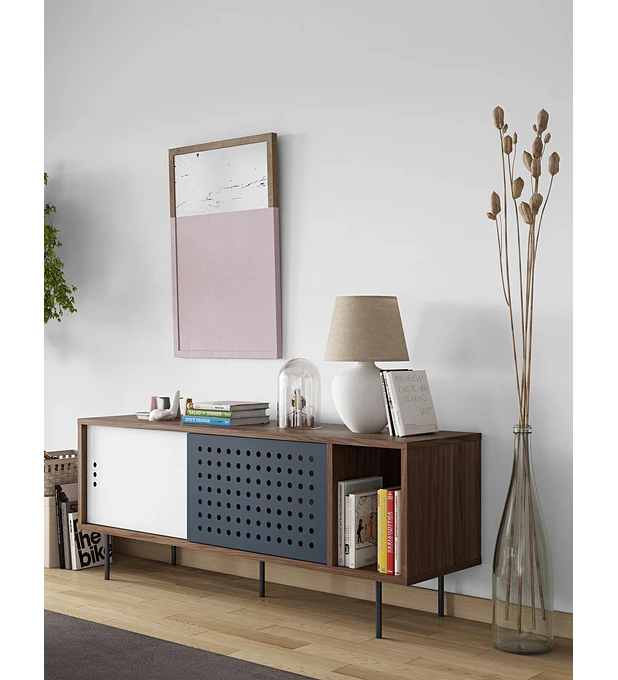 Dann Dots 165 Nogueira Branco Puro Cinza Esc