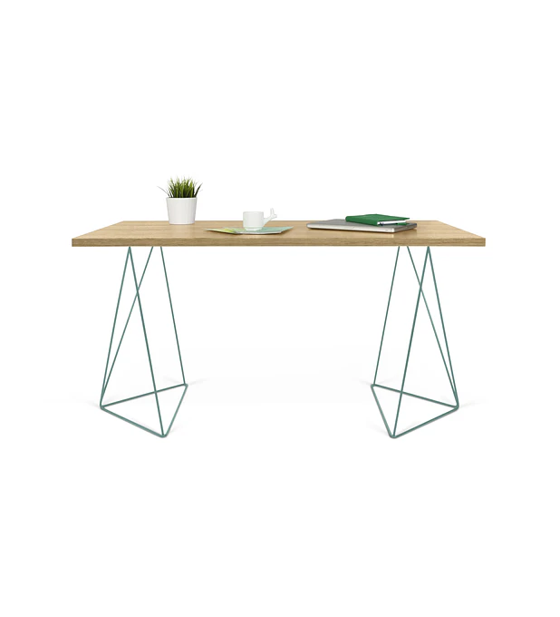 Secretária Flow Carvalho Verde