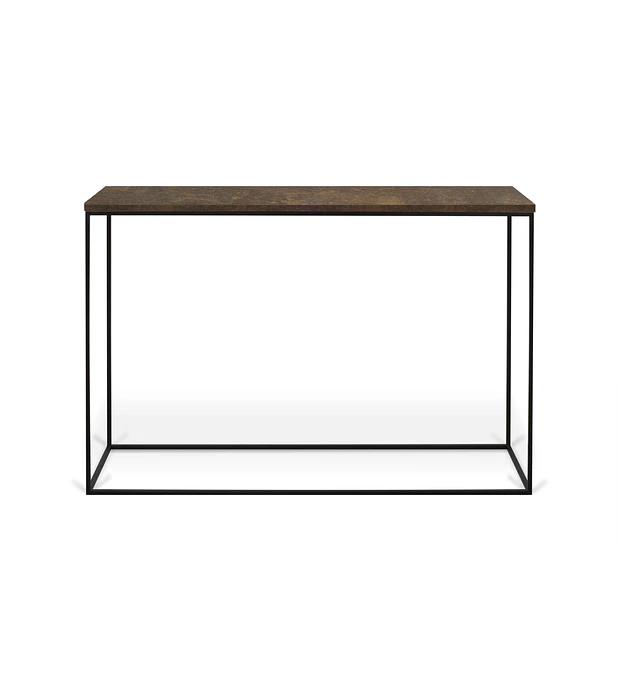 Consola Gleam Oxido Preto