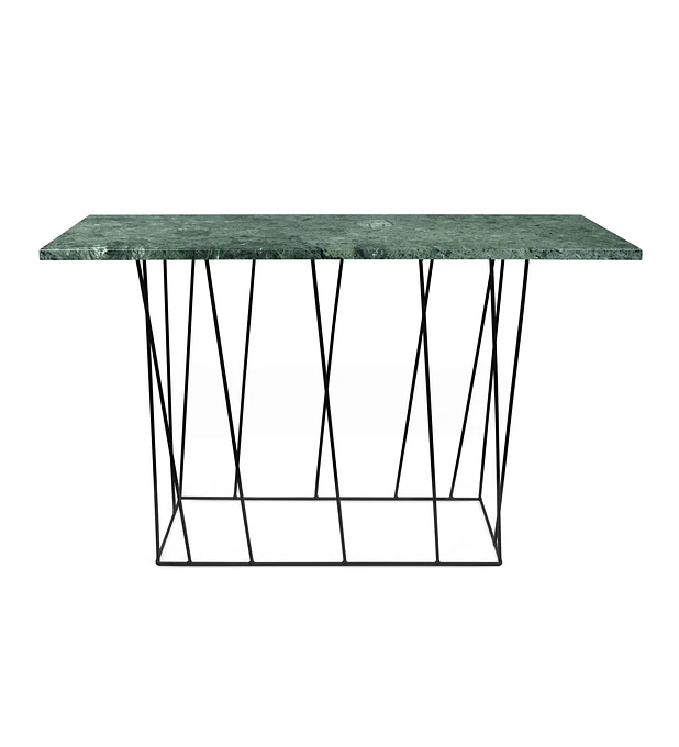 Helix Mármore Consola Verde Guatemala Preto