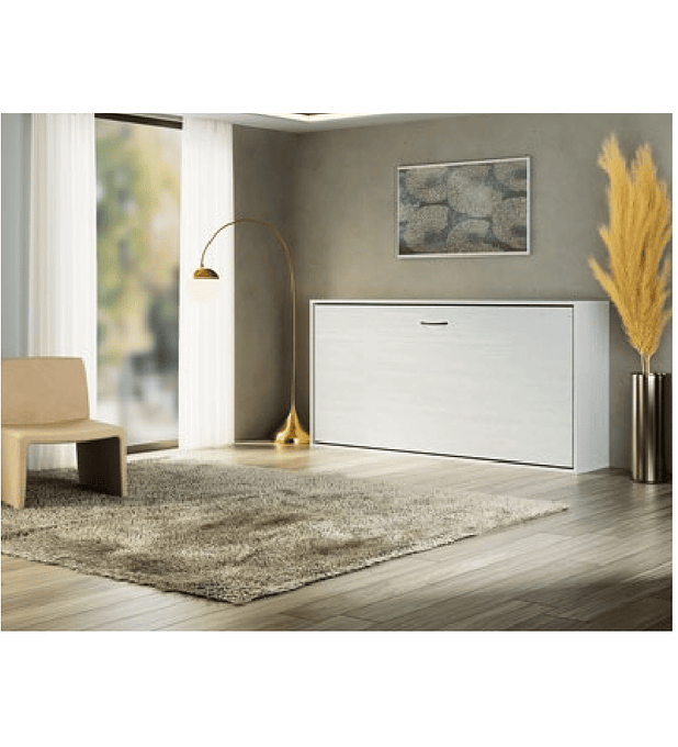 Cama de Parede Individual Horizontal Evo 24