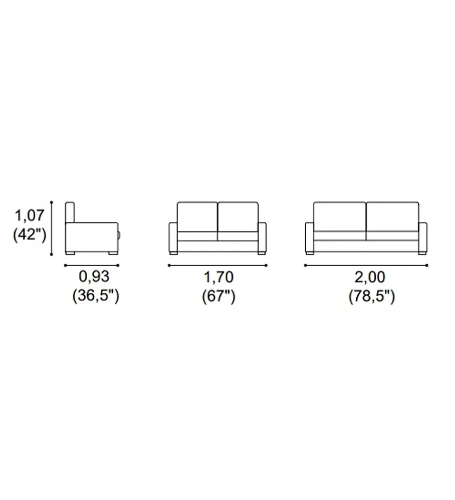 Sofá George 2 Lugares