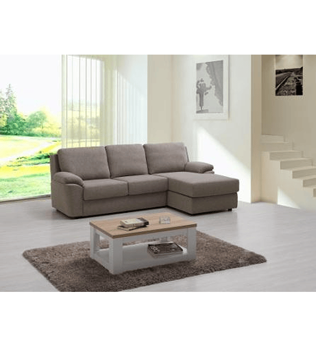 Sofá Mistik 3 Lugares e Chaise