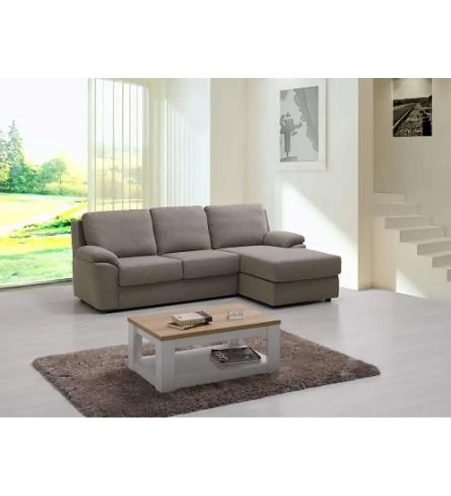 Sofá Mistik 3 Lugares e Chaise