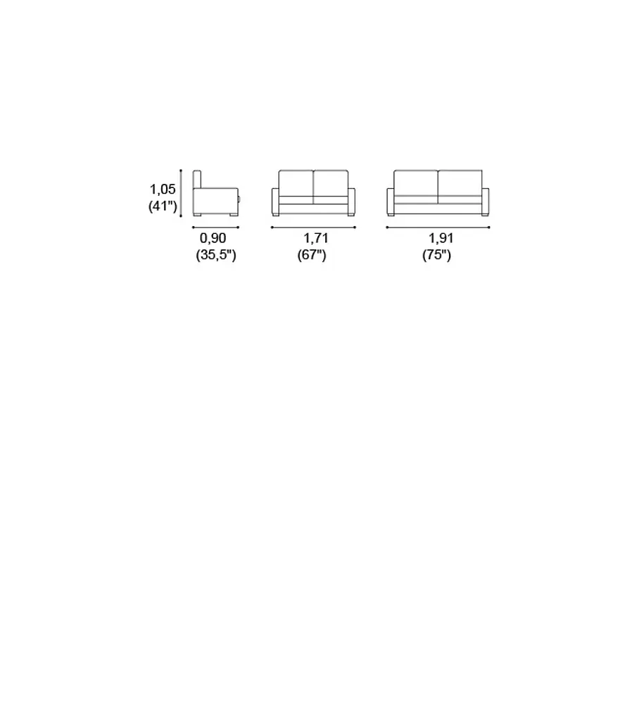 Sofá Sheila 3 Lugares