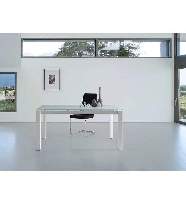 Mesa Vidro Extensível Selena
