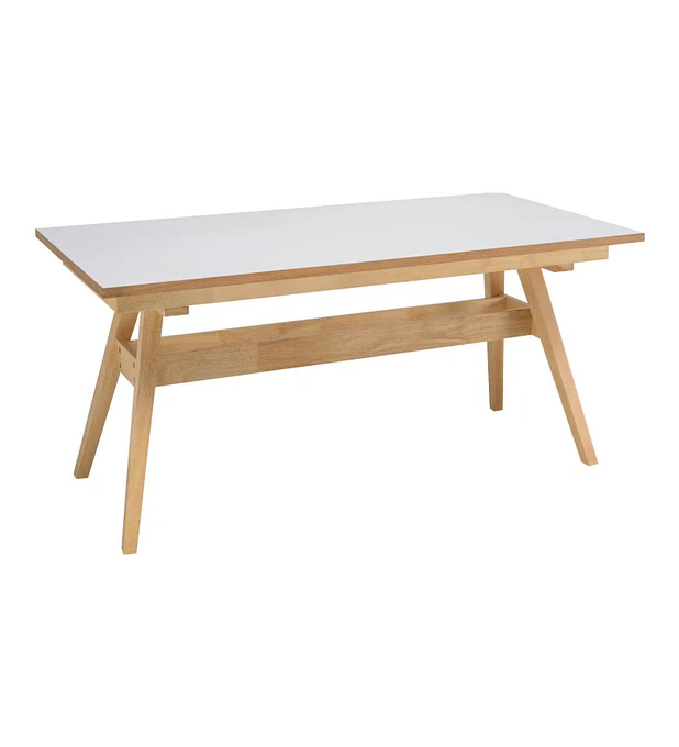 Mesa Retangular Fixa Abbie