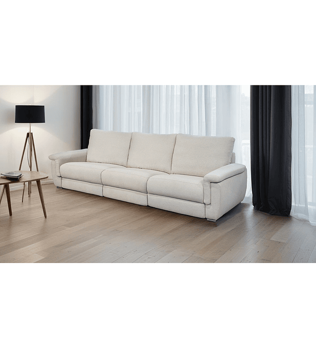 Sofá Corsi 3 Lugares Com 2 Braços M (2 Peças)