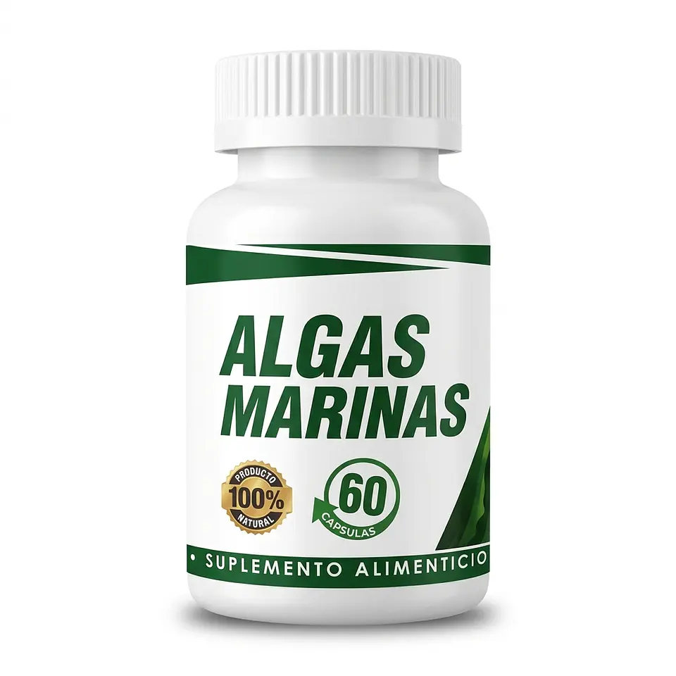 Suplemento de Algas Marinas – Control de Peso y Nutrición Natural – 60 Cápsulas 1