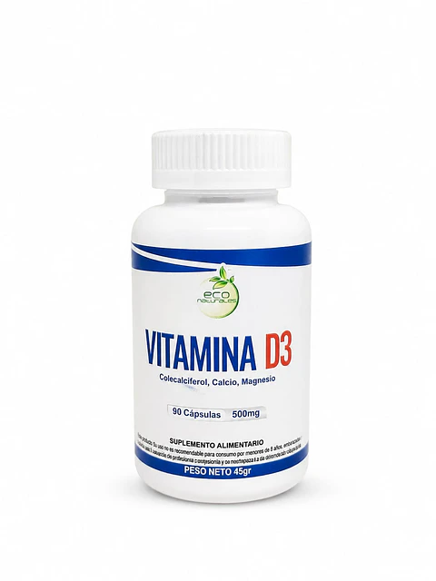 Vitamina D3  (Colecalciferol, calcio, magnesio)