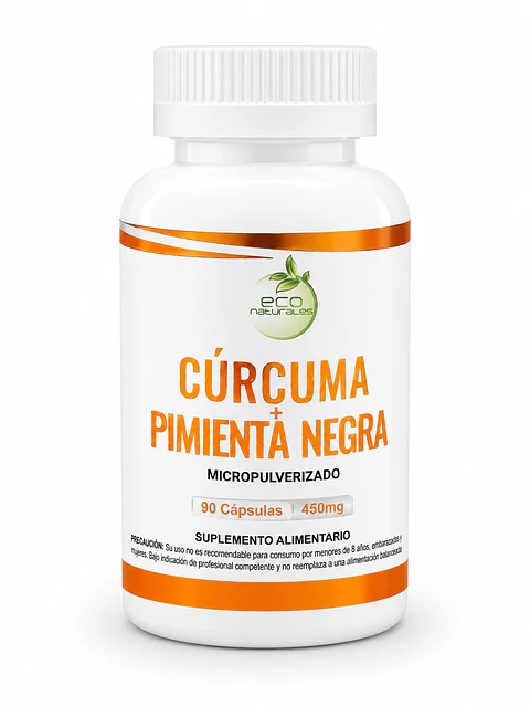Cúrcuma + Pimienta Negra 