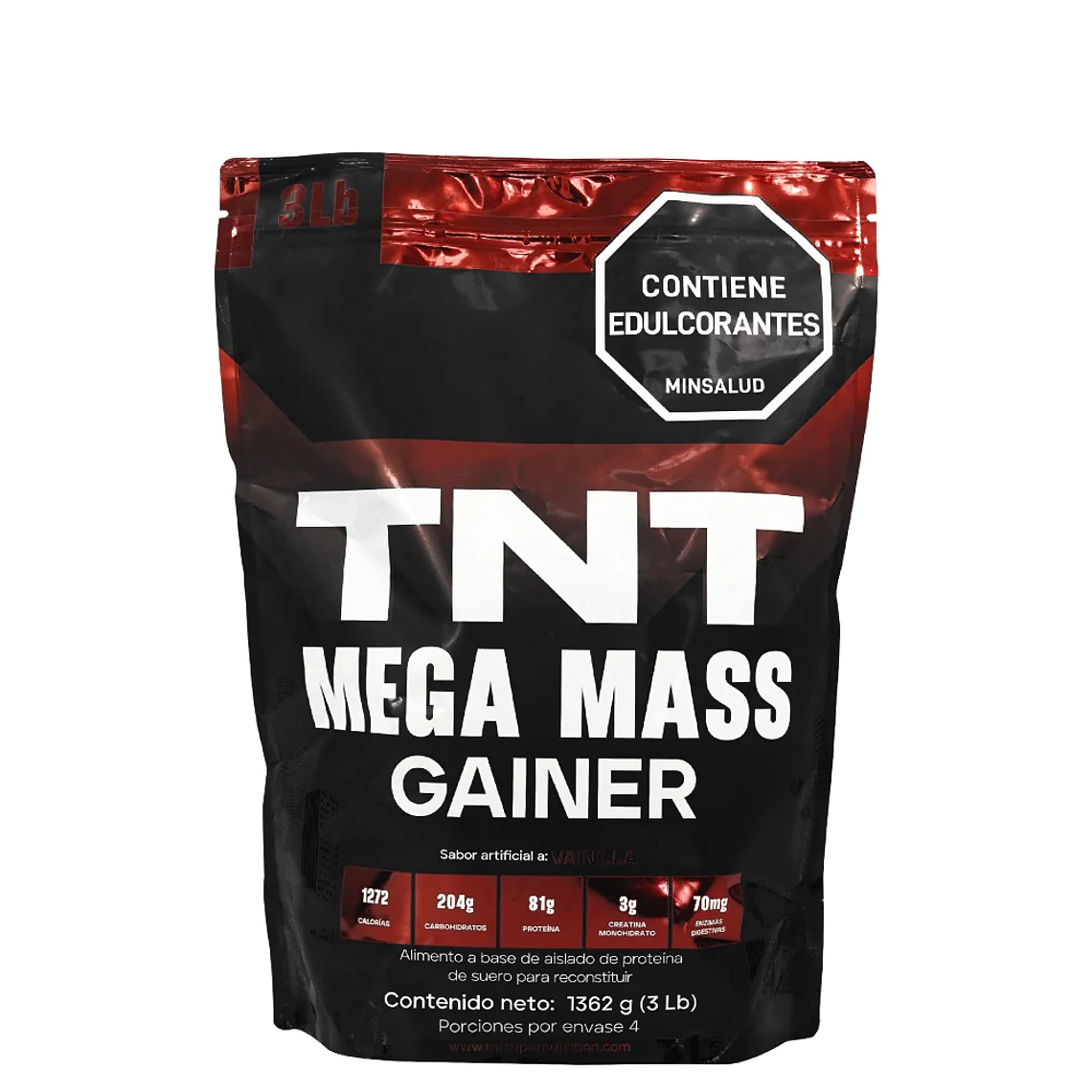 TNT Mega Mass Gainer 3 lb 1