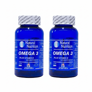 Oferta 2 x 1 Omega 3 x 120 Natural Nutrition