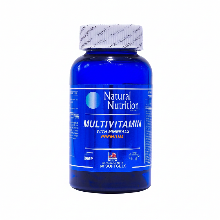 Multivitamin With Minerals  x 60 Natural Nutrition 1