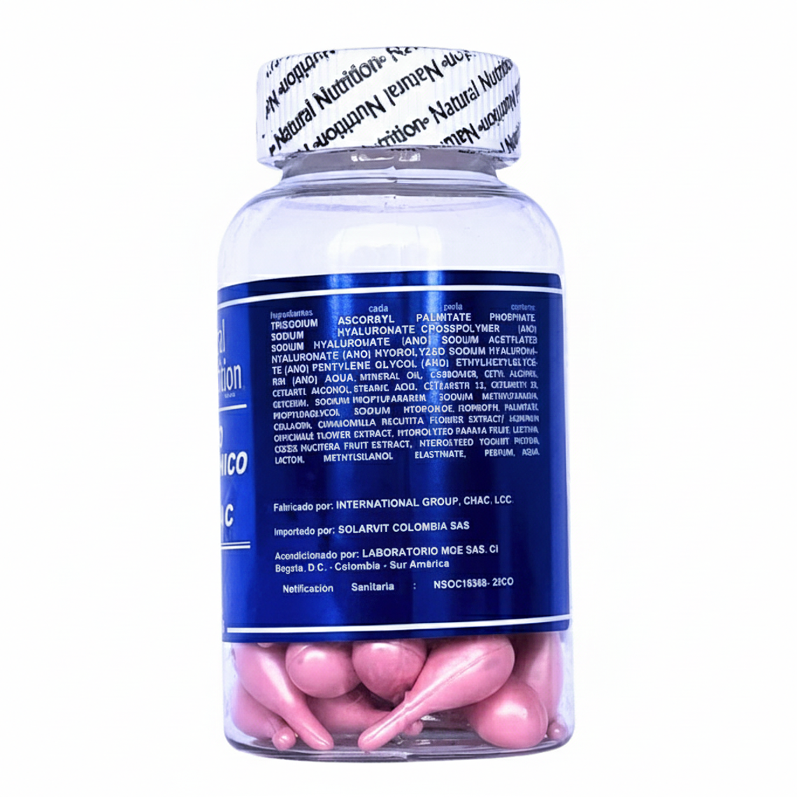 Ácido Hialurónico + Vitamina C Natural Nutrition 2