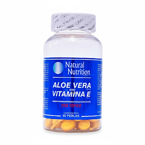 Aloe Vera + Vitamina E Natural Nutrition 