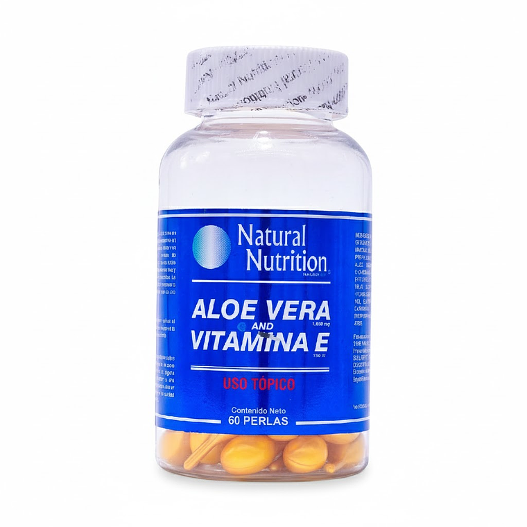 Aloe Vera + Vitamina E Natural Nutrition  1