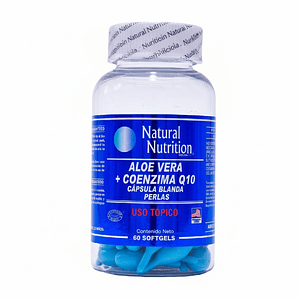 Aloe Vera + Coenzima Q10 Natural Nutrition