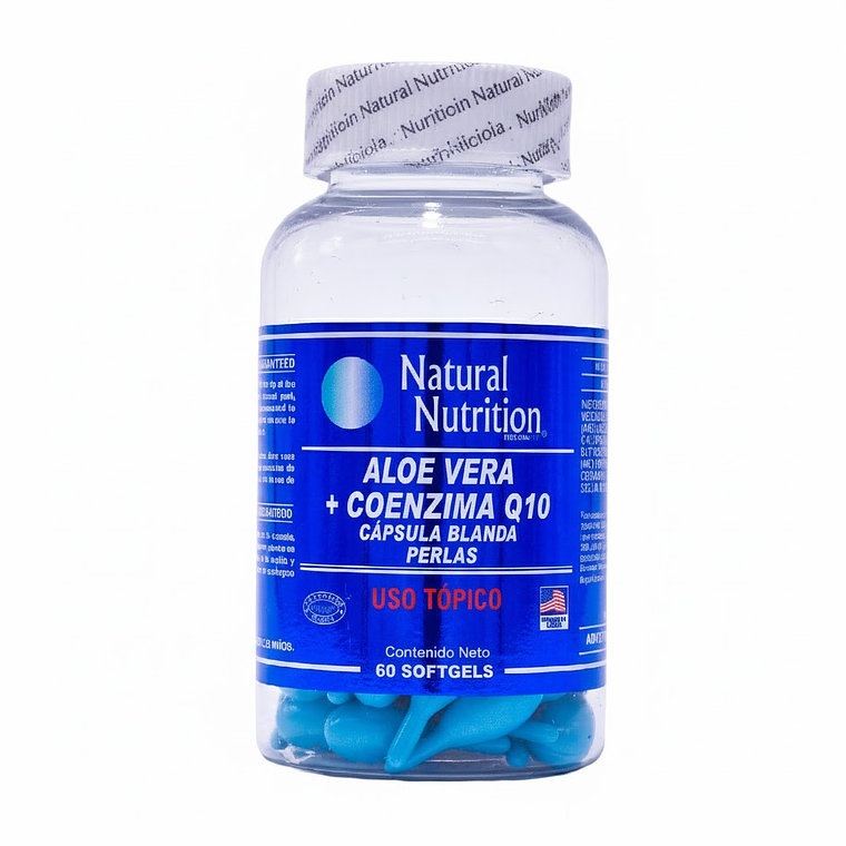 Aloe Vera + Coenzima Q10 Natural Nutrition 1